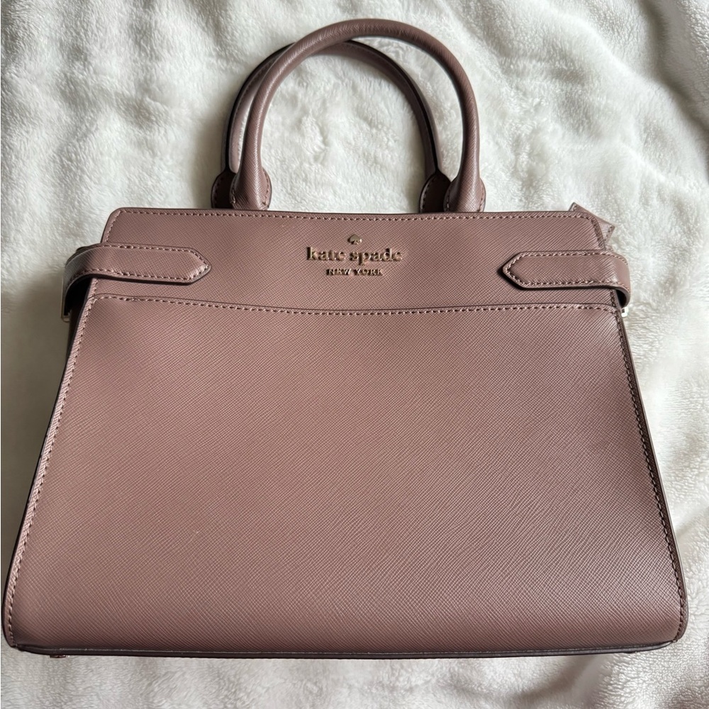 Light Brown Kate Spade Hand and Cross Body Bag